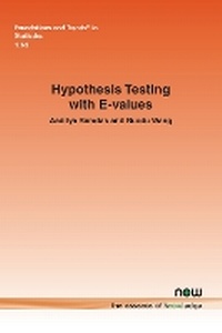 Enlarge image Cover: Hypothesis Testing with E-values - now publishers Inc
