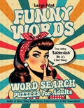 Cover: Funny Words Word Search Puzzles for Adults - Soggy Nomad Press