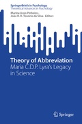 Cover: Theory of Abbreviation - Springer
