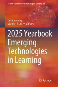 Enlarge image Cover: 2025 Yearbook Emerging Technologies in Learning - Springer