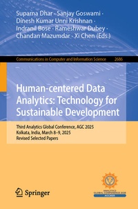 Enlarge image Cover: Human-centered Data Analytics: Technology for Sustainable Development - Springer