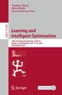 Cover: Learning and Intelligent Optimization - Springer