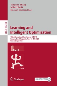 Enlarge image Cover: Learning and Intelligent Optimization - Springer