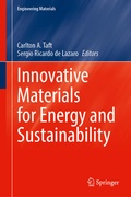 Cover: Innovative Materials for Energy and Sustainability - Springer
