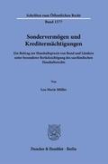 Abbildung von: Sondervermögen und Kreditermächtigungen - Duncker & Humblot