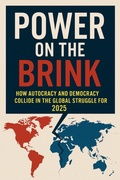 Cover: Power on the Brink: How Autocracy and Democracy Collide in the Global Struggle for 2025 - BookRix