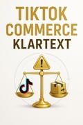 Cover: TikTok Commerce Klartext: Wie Sie 2025 Dropshipping-Risiken managen und legale Shop-Strategien skalieren - BookRix