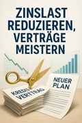 Bild: Zinslast reduzieren, Verträge meistern - Das System für schuldenfreie Umschuldung - BookRix