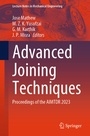 Cover: Advanced Joining Techniques - Springer