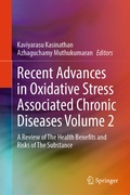 Cover: Recent Advances in Oxidative Stress Associated Chronic Diseases Volume 2 - Springer