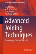 Cover: Advanced Joining Techniques - Springer