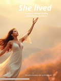 Cover: She Lived: A Journey Through Healing, Moderhood and Power (Poetic novel, #1) - Wendy