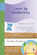 Cover: Handwriting Practice Workbook - Bible Verses - John 3 - Memorescribe