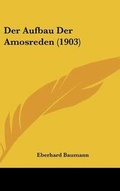 Cover: Der Aufbau Der Amosreden (1903) - Kessinger Publishing