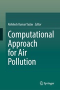 Cover: Computational Approach for Air Pollution - Springer