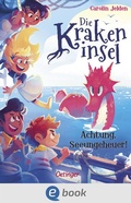 Cover: Die Krakeninsel 2. Achtung, Seeungeheuer! - Oetinger