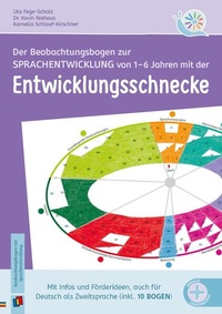 Abbildung von: Der Beobachtungsbogen zur Sprachentwicklung von 1-6 Jahren mit der Entwicklungsschnecke - Verlag an der Ruhr