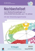 Cover: Nachbestellset zum Beobachtungsbogen zur Sprachentwicklung von 1-6 Jahren - Verlag an der Ruhr
