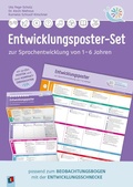 Cover: Entwicklungsposter-Set zur Sprachentwicklung von 1-6 Jahren - Verlag an der Ruhr