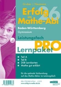 Abbildung von: Erfolg im Mathe-Abi 2026 Lernpaket Leistungsfach 'Pro' Baden-Württemberg Gymnasium - Freiburger Verlag