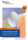 Cover: M 039 - Fruchtsch&auml;digende Stoffe - Jedermann-Verlag GmbH