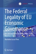 Cover: The Federal Legality of EU Economic Governance - T.M.C. Asser Press