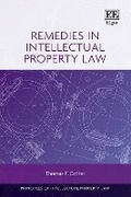 Cover: Remedies in Intellectual Property Law - Edward Elgar Publishing