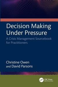 Enlarge image Cover: Decision Making Under Pressure - CRC Press
