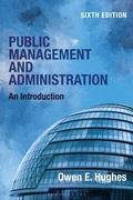 Cover: Public Management and Administration - Bloomsbury Academic