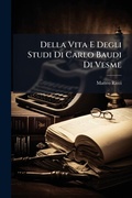Cover: Della Vita E Degli Studi Di Carlo Baudi Di Vesme - Hutson Street Press