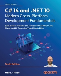 Enlarge image Cover: C# 14 and .NET 10 - Modern Cross-Platform Development Fundamentals - Packt Publishing