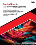 Cover: ServiceNow for IT Service Management - Orange Education Pvt Ltd