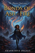 Cover: Bonds of Ash and Fire (The Phoenix Oath, #1) - Akankshya Ingale