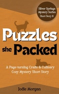 Cover: Puzzles She Packed (Silver Springs Mysteries, #0.5) - Cozy Cozies