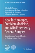 Cover: New Technologies, Precision Medicine, and AI in Emergency General Surgery - Springer