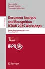 Cover: Document Analysis and Recognition - ICDAR 2025 Workshops - Springer