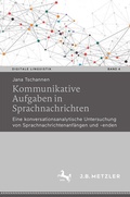 Cover: Kommunikative Aufgaben in Sprachnachrichten - J.B. Metzler