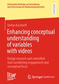 Cover: Enhancing conceptual understanding of variables with videos - Springer Spektrum