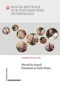 Cover: Moved by Sound: Emotions in Early Music - Schwabe Verlagsgruppe AG Schwabe Verlag