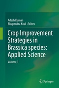 Cover: Crop Improvement Strategies in Brassica species: Applied Science - Springer