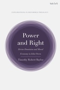 Cover: Power and Right - T.& T.Clark Ltd