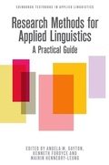 Cover: Research Methods for Applied Linguistics - Edinburgh University Press