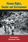Cover: Human Rights, Gender and Environment - Allied Publishers Ltd