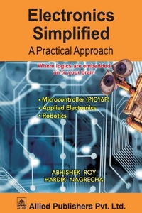 Enlarge image Cover: Electronics Simplified A Practical Approach - Allied Publishers Pvt Ltd