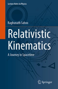 Enlarge image Cover: Relativistic Kinematics - Springer