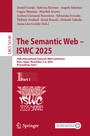 Cover: The Semantic Web - ISWC 2025 - Springer