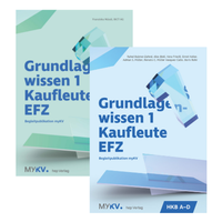 Abbildung von: Grundlagenwissen 1 Kaufleute EFZ - HKB A bis E (Neuauflage 2025) - hep verlag