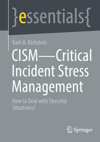 Abbildung von: CISM - Critical Incident Stress Management - Springer