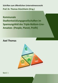 Bild: Kommunale Stadtentwicklungsgesellschaften im Spannungsfeld des Triple-Bottom-Line-Ansatzes (People, Planet, Profit) - Shaker