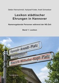 Cover: Lexikon st&auml;dtischer Ehrungen in Hannover - Wehrhahn Verlag